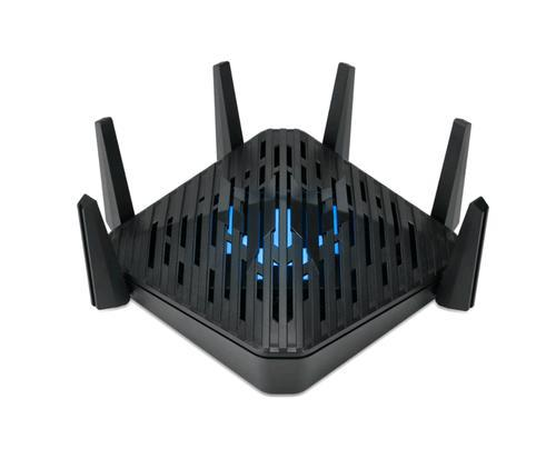 ACER PREDATOR CONNECT W6D ROUTER WIRELESS TRI-BAND WI-FI 6E 5 PORTE LAN RJ-45 GIGABIT ETHERNET BLACK